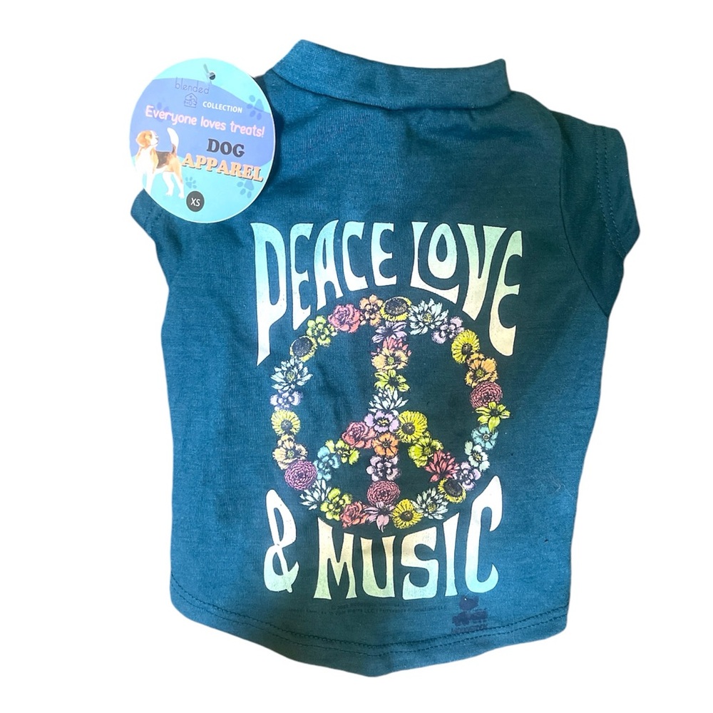 Dog apparel XS Teal Blue Shirt